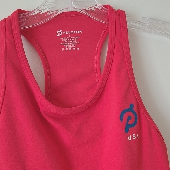 Peloton | Women's Red High Neck Sports Bra (Size Small) - Picture 4 of 11